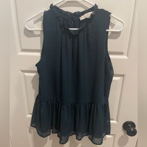 Loft peplum top